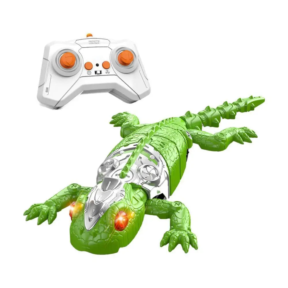 Realistic Biomimetic RC Wall Climbing Lizard Robot Toy Remote Control Gecko That Climbs Glass & Smooth Walls Car Interior Decor